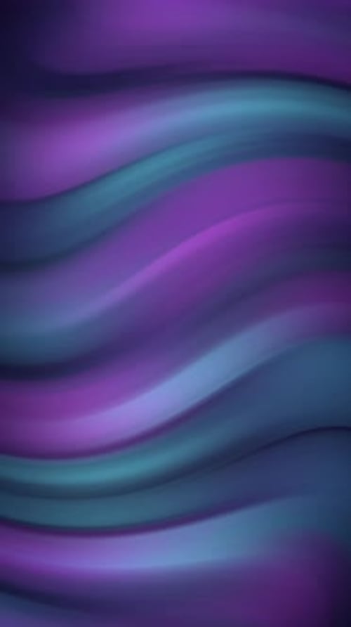 Abstract Purple Blue Fluid Wave Motion Background Loop