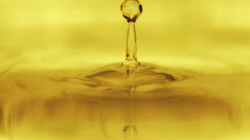 Drop of Cosmetic Essence Oil Serum Falls