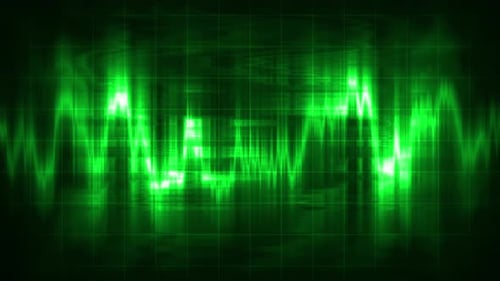 Data Visualization Abstract Background Green