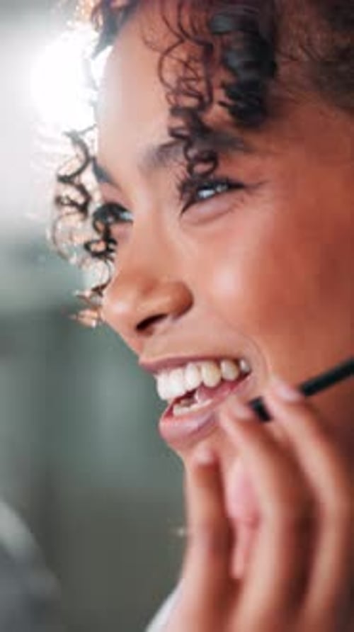 Call center, customer service and business woman talking with IT help desk technician