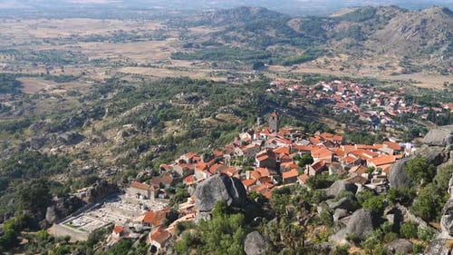 View of Monsanto from the Castle, Portugal