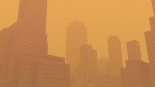 Big City Wildfire Smog