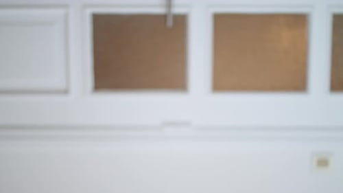 Calm Lady Cut Paper in Studio Vertical Close Up Artist Clipping Scissors Alone