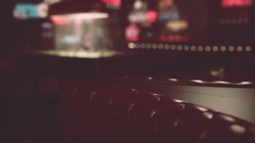 Vintage Luxury Interior of Old Bar