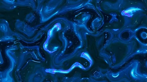 Abstract pattern twist moving shiny liquid animation