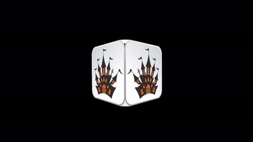 happy halloween icon motion