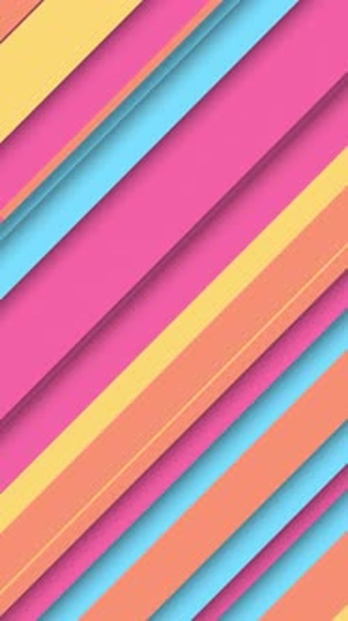 Bright Colorful Stripes Pattern Abstract Background