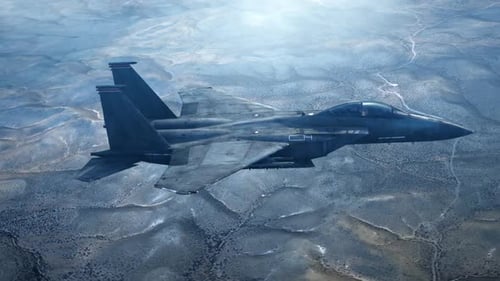 F‑15 Eagle Strike: Supersonic Jet Fighter Attack