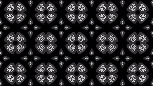 Seamless Abstract Geometric Pattern Loop Background