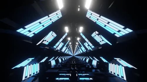 3D-Lampen Tunnel Loop