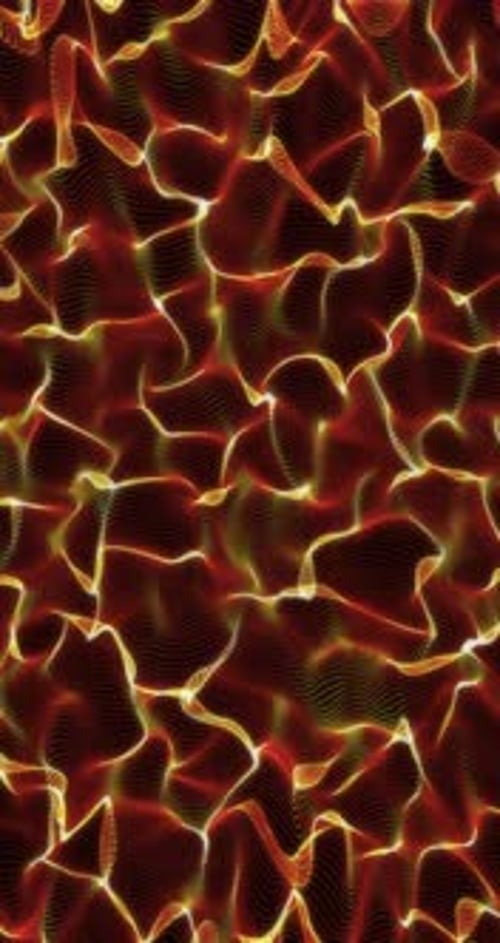 Yellow Fractal Field