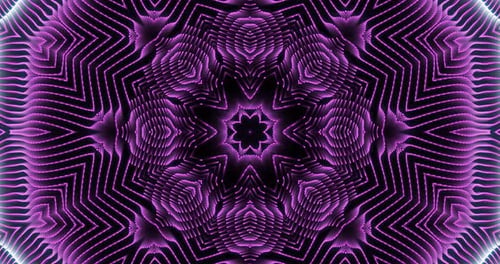Festive Neon Background Animation