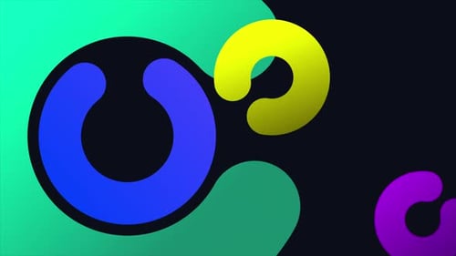 Abstract Fluid Shapes Logo Reveal Opener