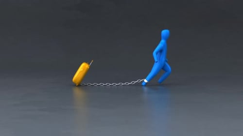 Símbolo de carga: animación 3D