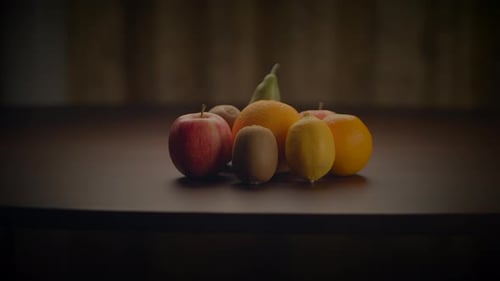 Healthy Nutrition Fruits with Vitamins and Antioxidants