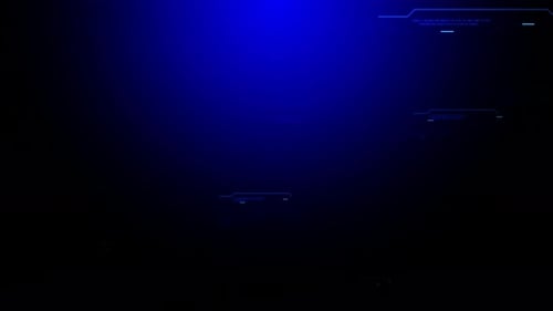 Boucle de fond bleue pour la technologie numérique