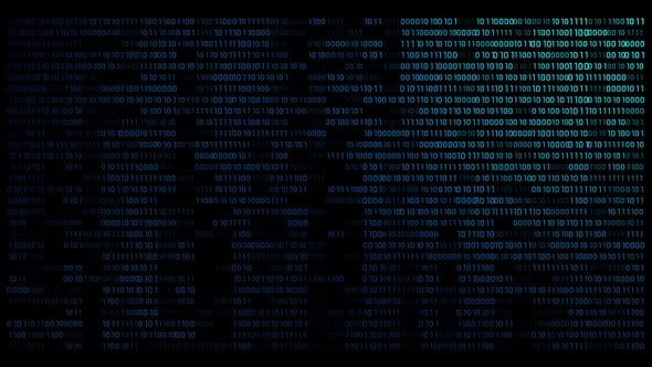 Hacker code running down a computer screen termina, Backgrounds Motion ...