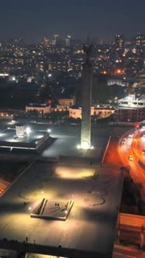 Vertical View Of Yerevan Cityscape, Armenia