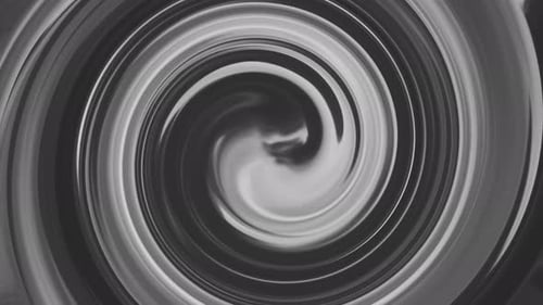 Animated twirl liquid color glossy background. Twisted colorful shiny motion design. Vd 493