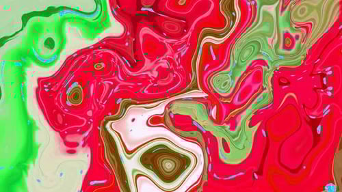 Dynamic Fluid Paint Swirls Abstract Motion Background