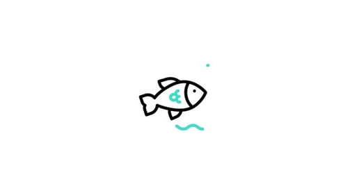 Minimal Line Art Animated Icons with Conceptual Illustrations