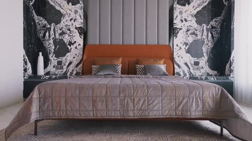 Modern Bedroom with Contemporary Interior Design