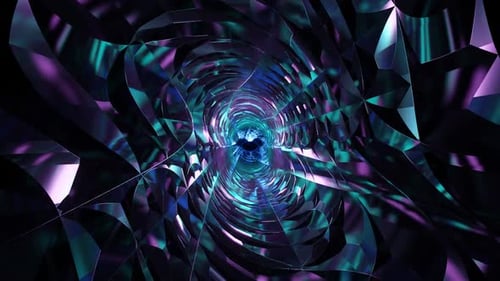 Energy tunnel. Tube teleportation