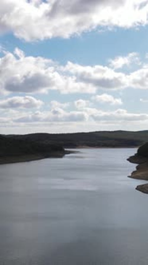 Naturel Lake Drone View