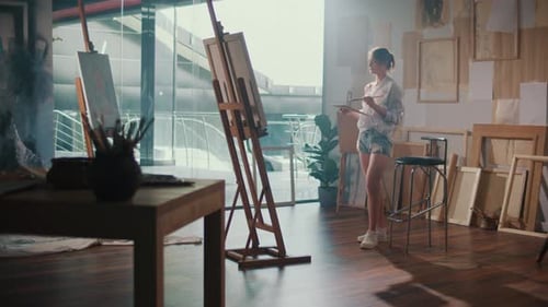 Young Artist Using Art Therapy to Address Emotional and Psychological Challenges