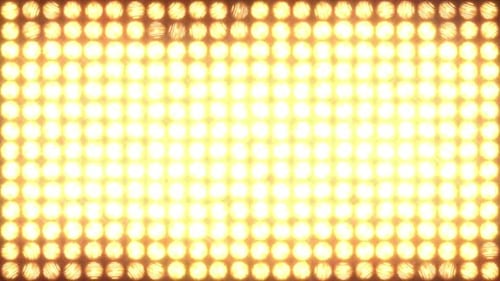 Glitch-Effekte an der Wand von Light Loop