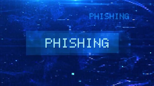 Animation de texte numérique par hameçonnage sur une carte du monde futuriste et des effets HUD