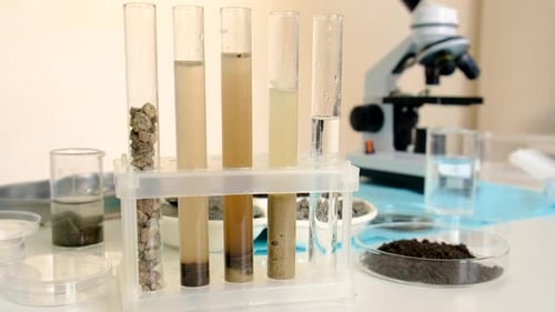 Soil Testing in the Laboratory Selective Focus