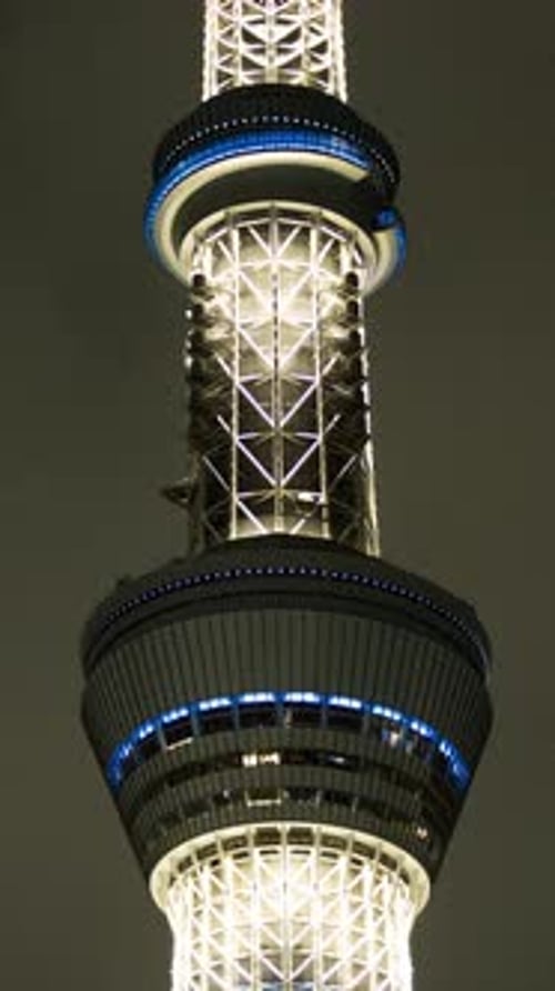Tokyo Japan City Sky Tree Skyline Vertical