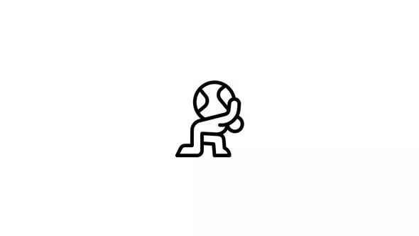 Atlas Animated Icon With Alpha Channel, Elements Motion Graphics ft ...