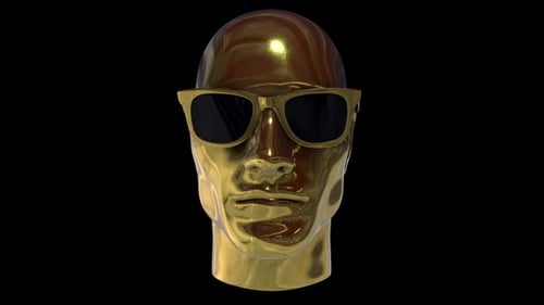 Head With Sunglasses 02
