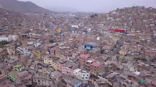Aerial View of a Densely Populated City