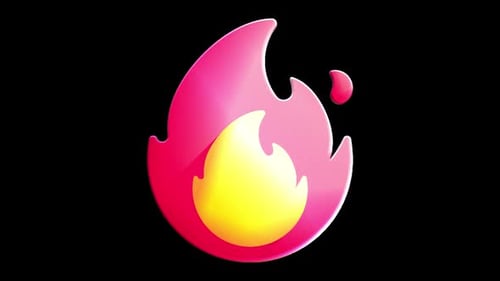 3d Fire Nature Icons