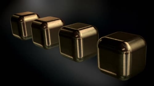 4 Golden Cubes Loop
