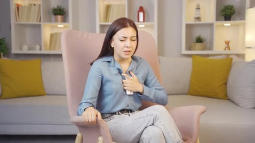 Le patient pulmonaire souffre d'essoufflement.