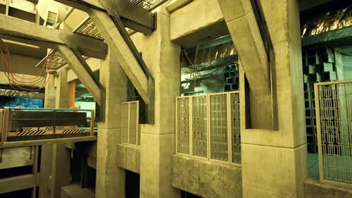 Modern Industrial Environment Contemporary Structural Maintenance Setting