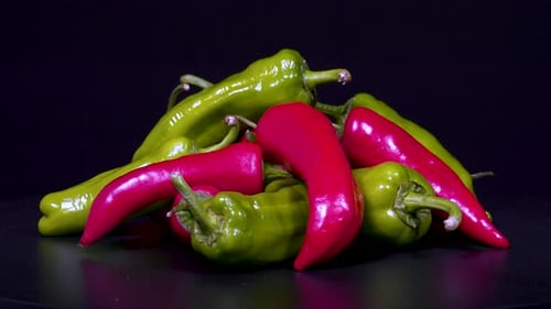 Red And Green Peppers