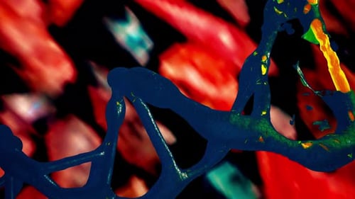 Dynamic DNA Helix Structure Animation