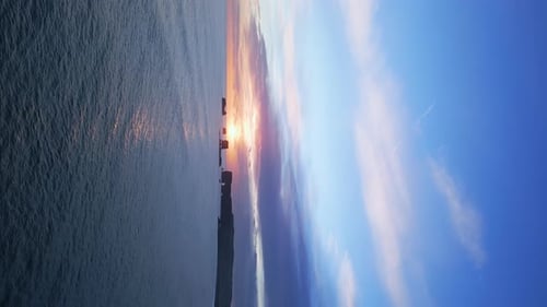 Vertical Video Arctic Reynisfjara Black Sand Beach