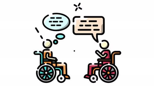 Talking To A Wheelchair Friend