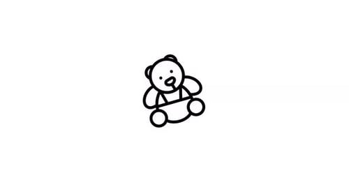 Teddy Bear Icon Animation