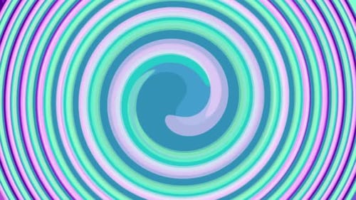 Blue cartoon transition