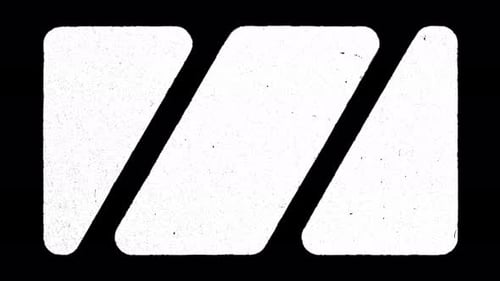 Collage Collection: Vintage screen effect in a unique collage frame in a loop