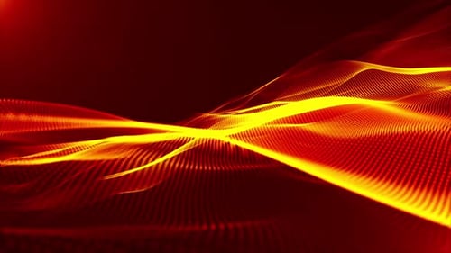 Particles Wave Background Loop V10