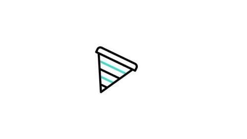 Flat Design Party Popper Celebration Icon Animation