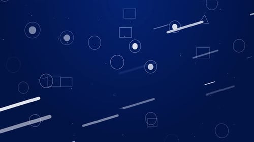 Digital Cyberspace Particles Technology Background Rays of Neon Light Glowing Lines Moving Speed